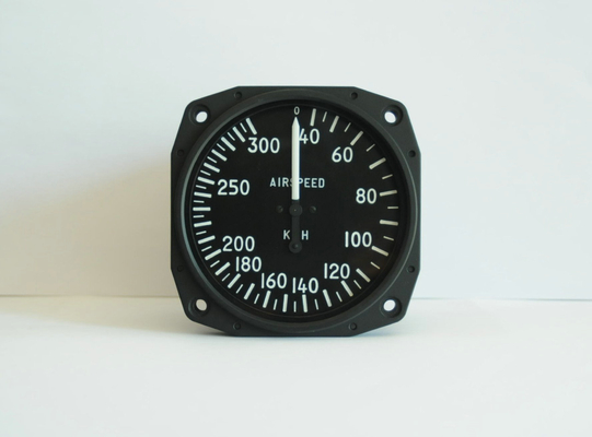 Small Airplane 3 1/8” short case Aircraft Speed Indicator guage BK-300